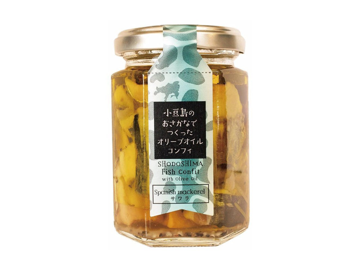 Sawara from Shodoshima olive oil confit