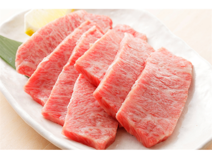 Kagoshima县的黑牛肉Uchimomo Kaburi（无辜肥料）
