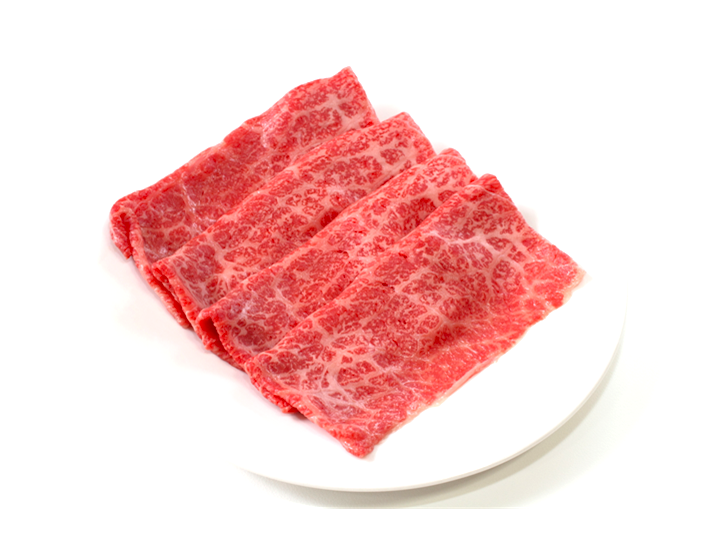 Wagyu beef peach meat