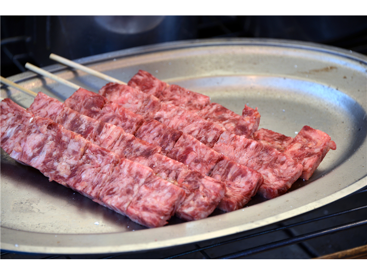 Kobe beef rib skewer 50g (50 per case)